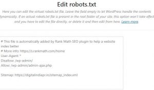 ON-Page SEO |robot,txt | DigitalIndiaPR